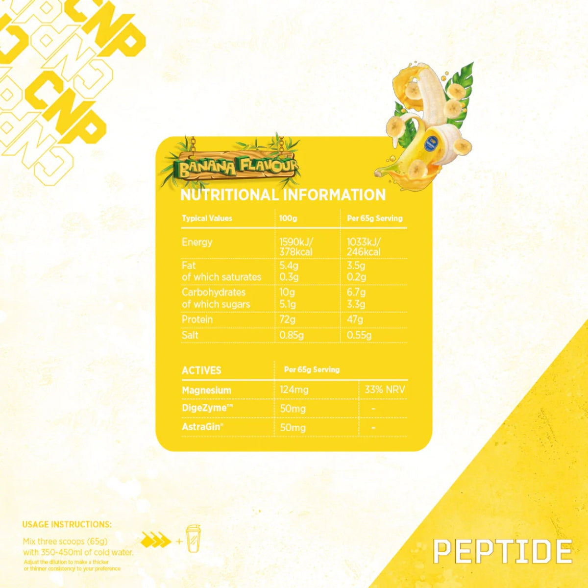 CNP Peptide Whey Protein Blend 2.27kg