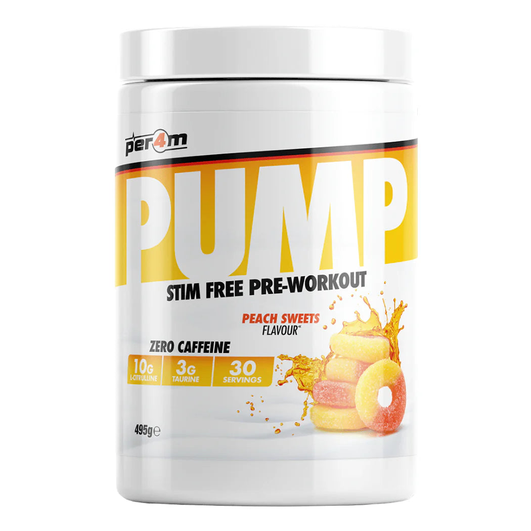 Per4m Pump Pre Workout 495g + FREE Glycersize 90g