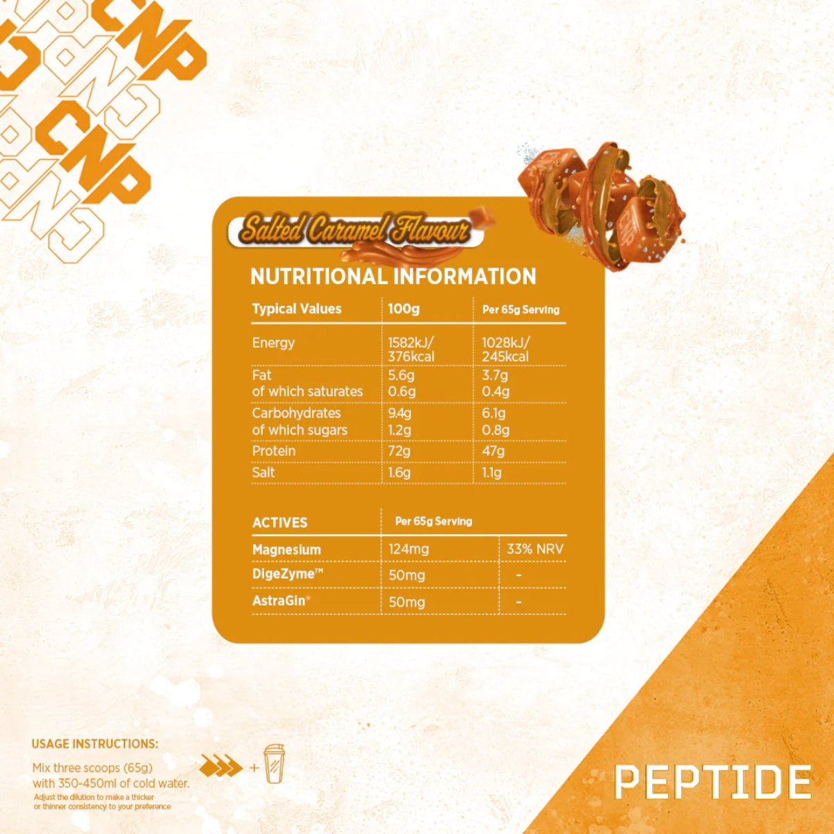 CNP Peptide Whey Protein Blend 2.27kg