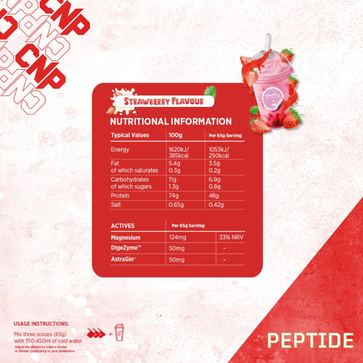 CNP Peptide Whey Protein Blend 2.27kg