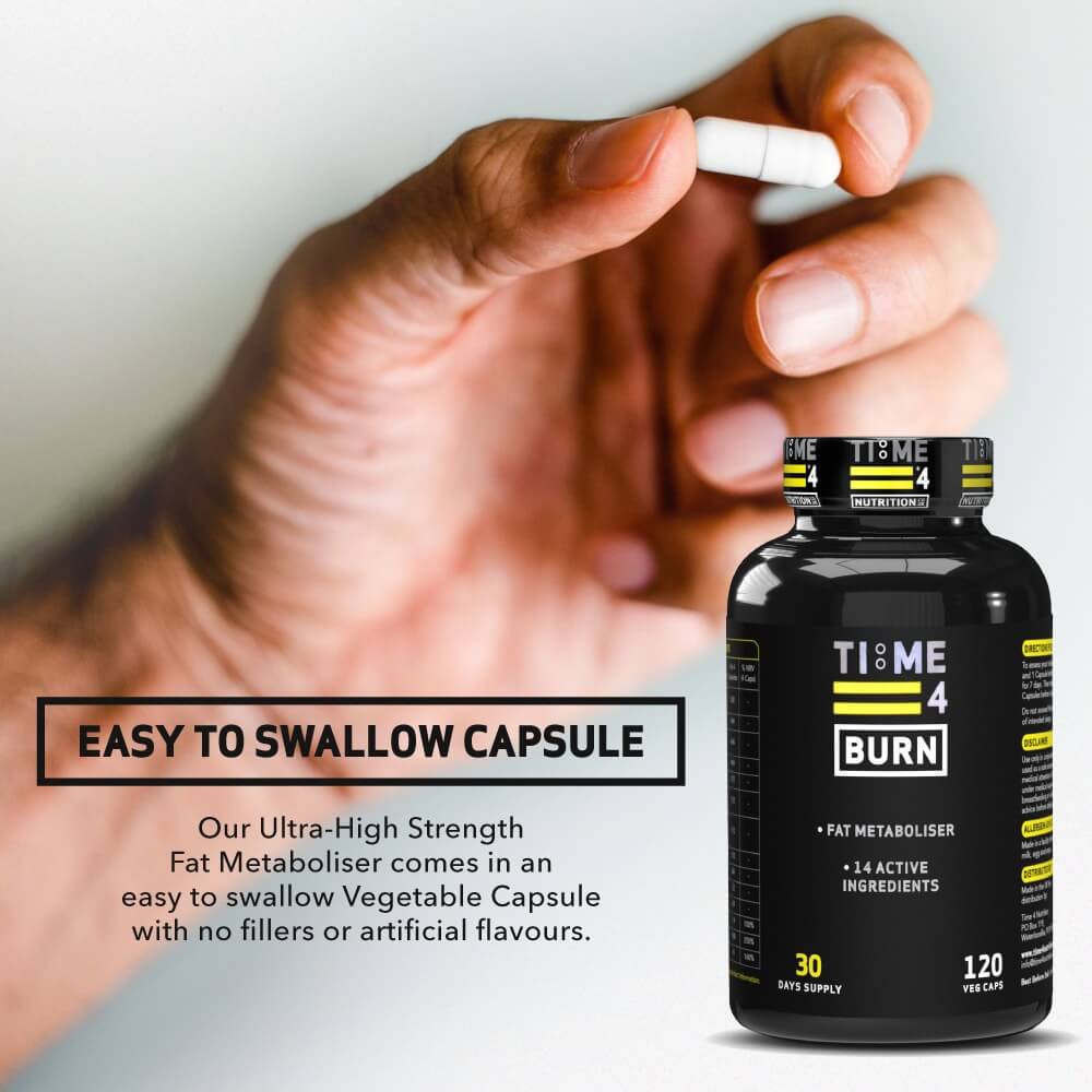 Time 4 Burn Thermogenic Fat Metaboliser 120 Capsules