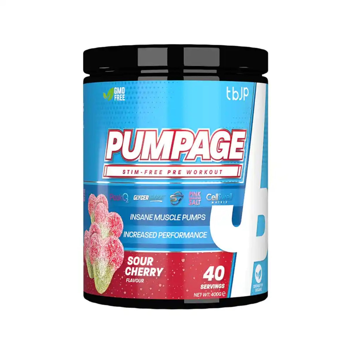 Trained by JP Pumpage Pre Workout 400g - 40 Servings