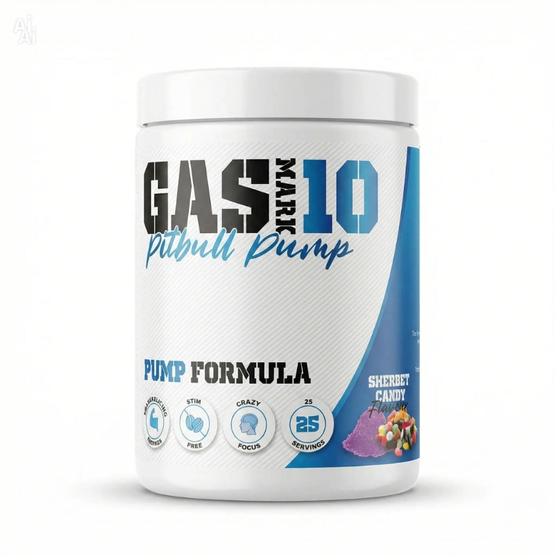 Gas Mark 10 Pitbull Pump Pre Workout 25 Servings
