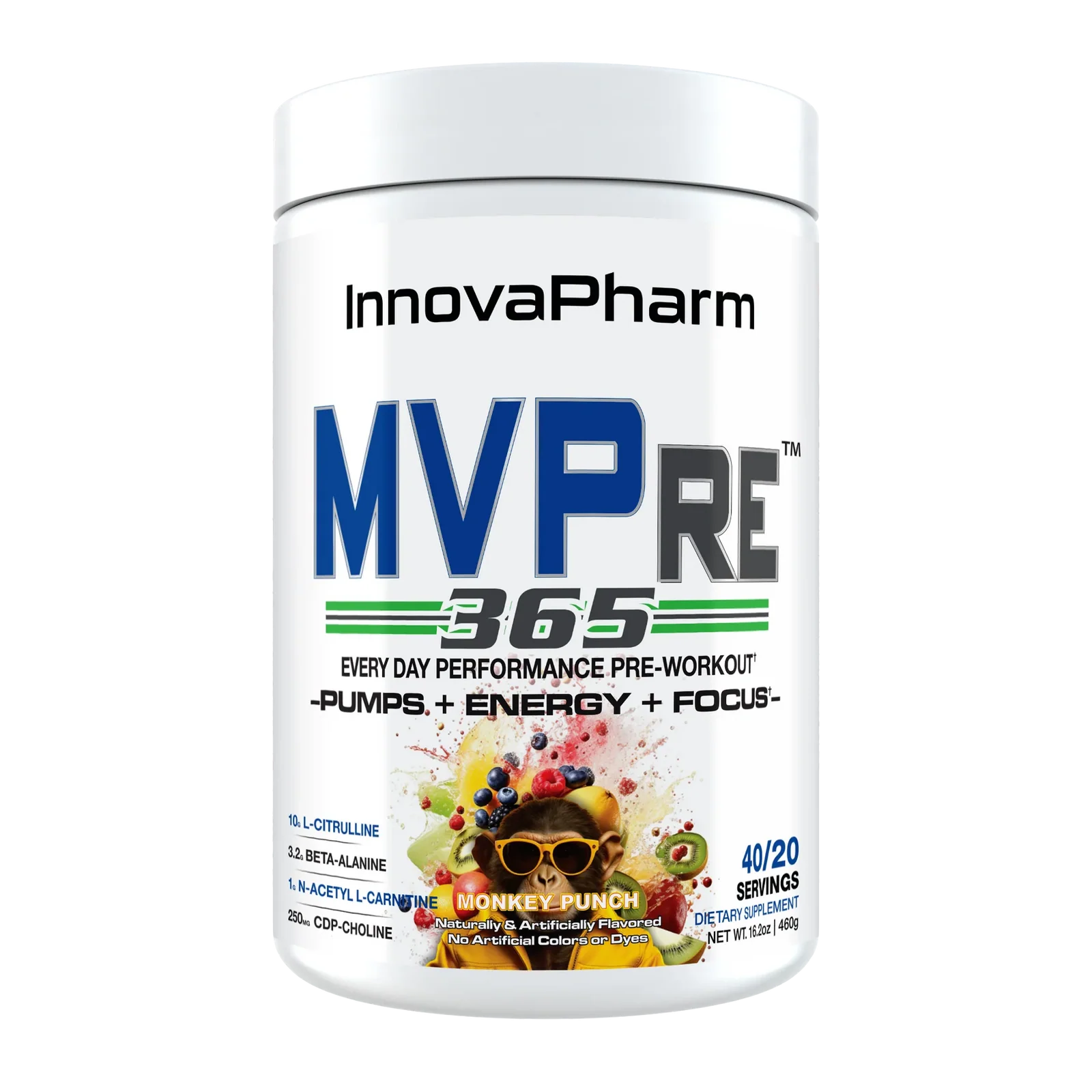 Innovapharm MVPRE 365 Pre-Workout – 460g