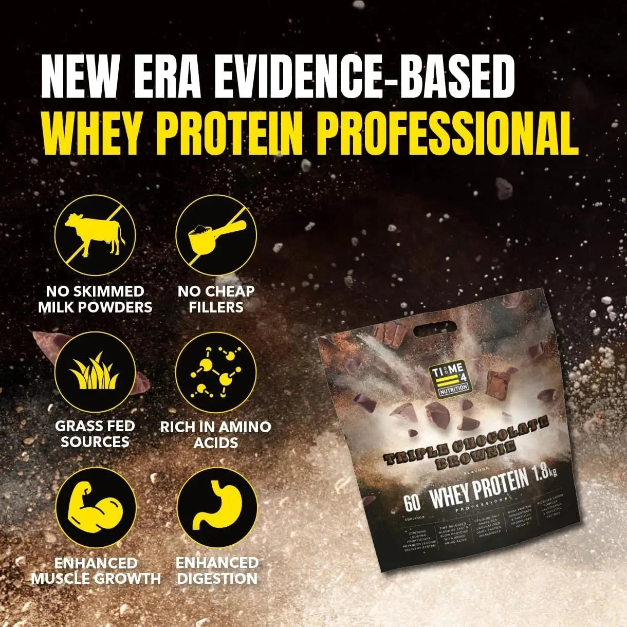 Time 4 Whey Protein Professional 1.8kg