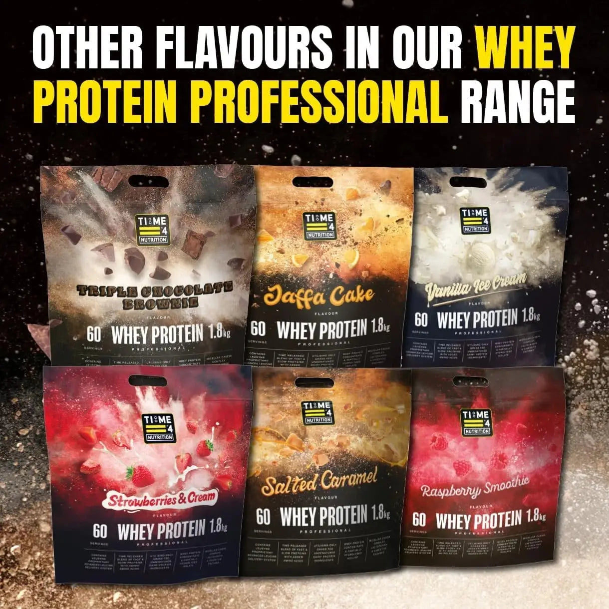 Time 4 Whey Protein Professional 1.8kg