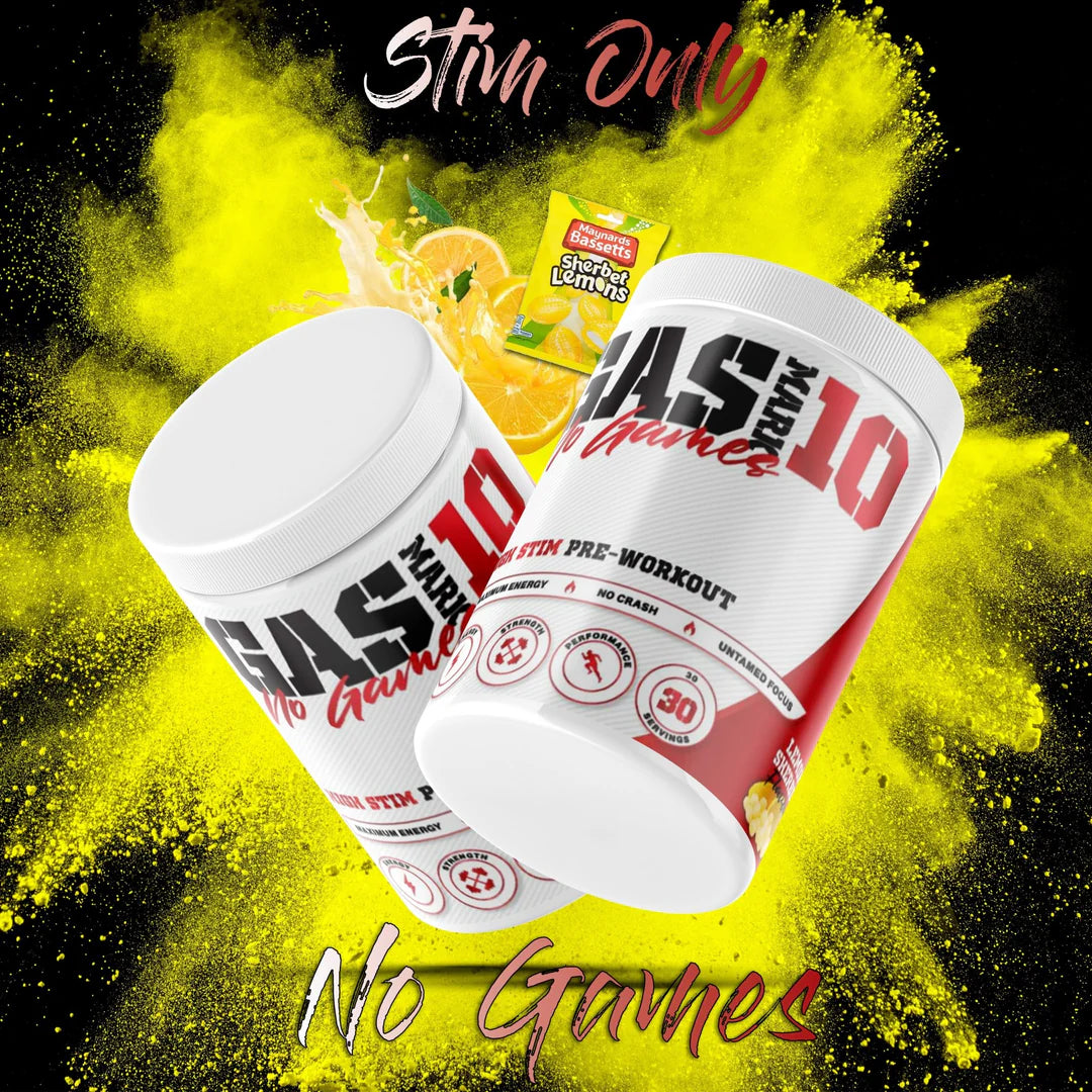 Gas Mark 10 No Games Pre workout 30 Servings