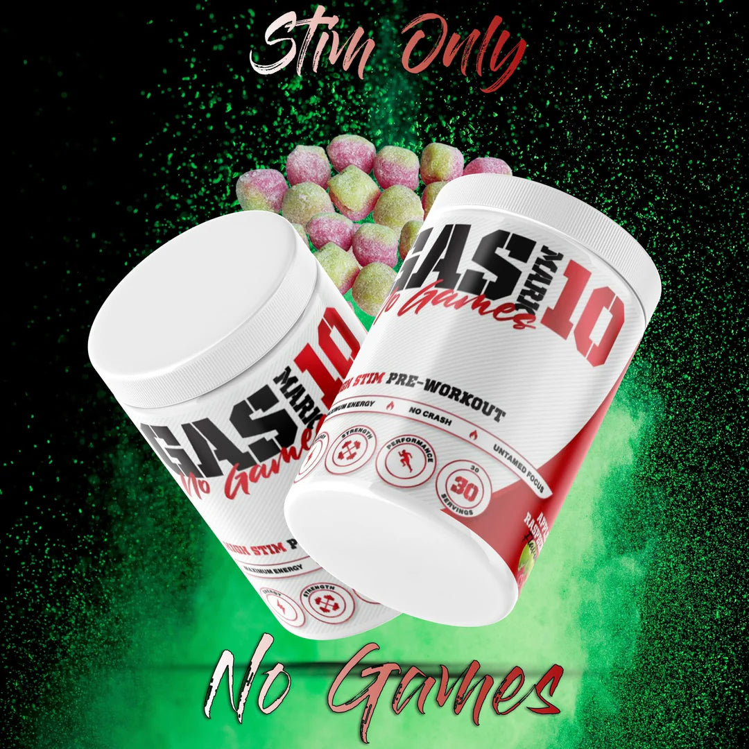 Gas Mark 10 No Games Pre workout 30 Servings