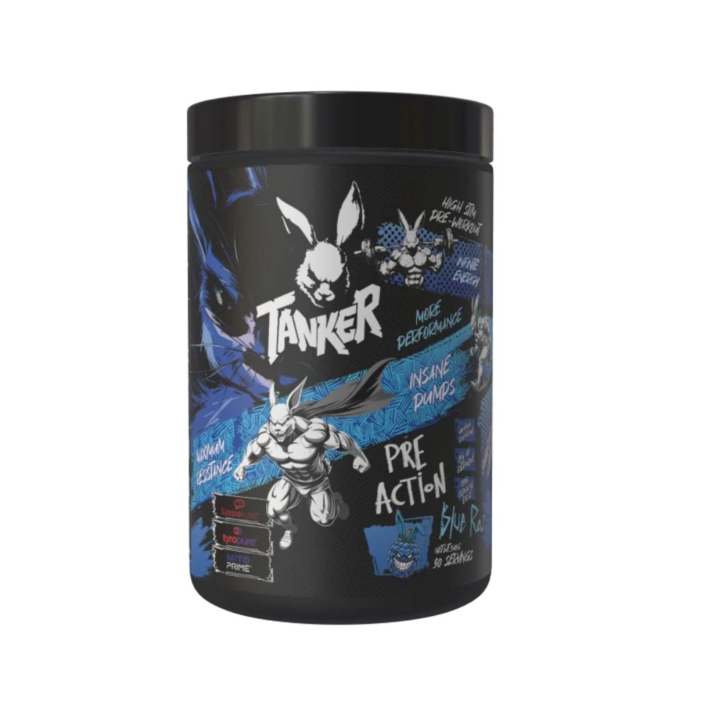 Tanker Pre-Action High Stim Pre-Workout 540g