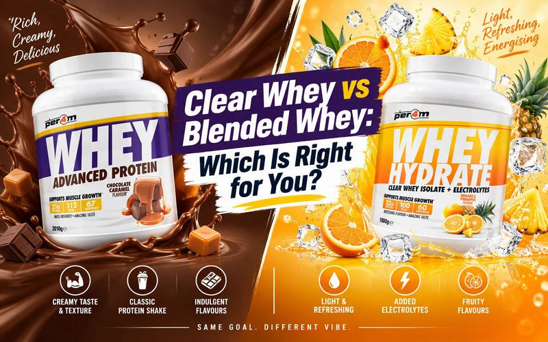 Clear Whey vs Blended Whey: Which Is Right for You?