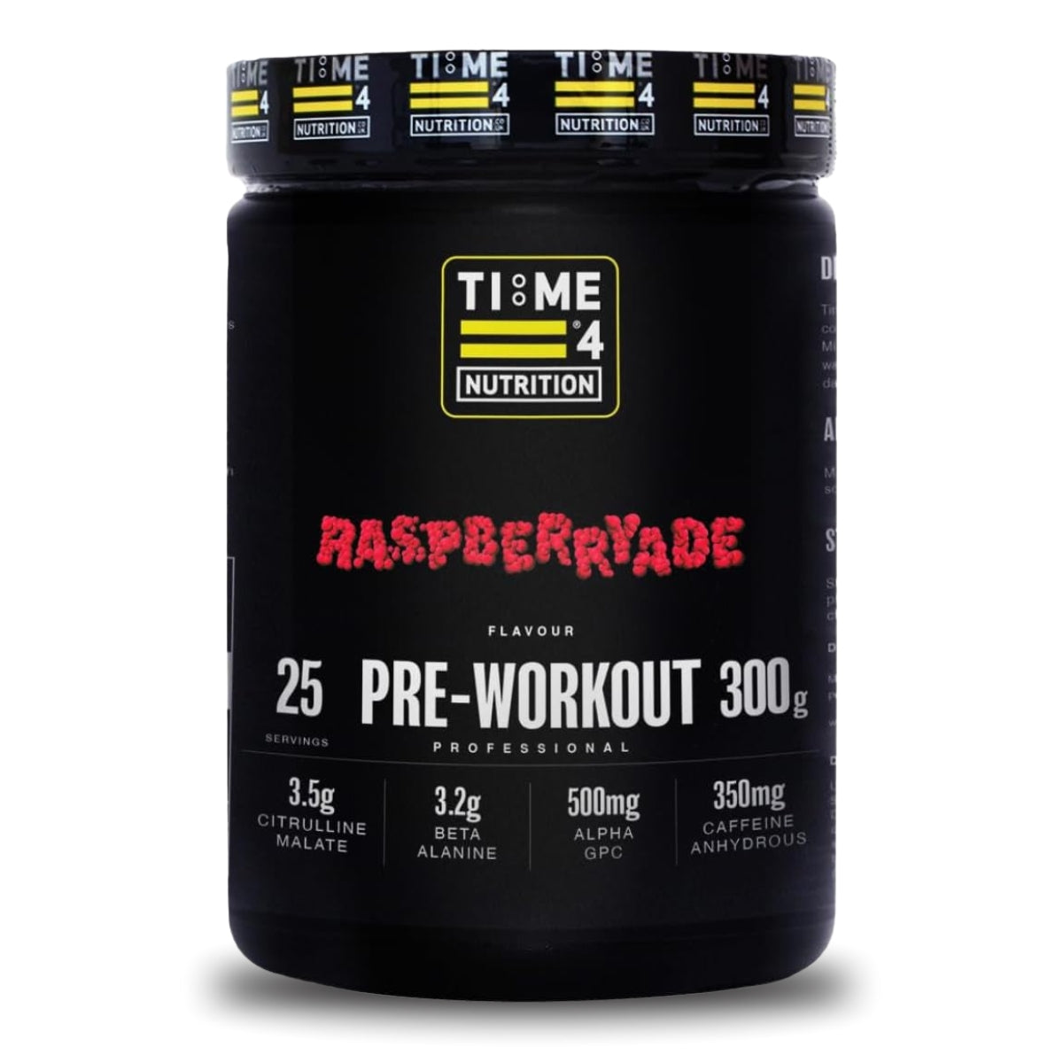 Time 4 Pre Workout Professional - 300g