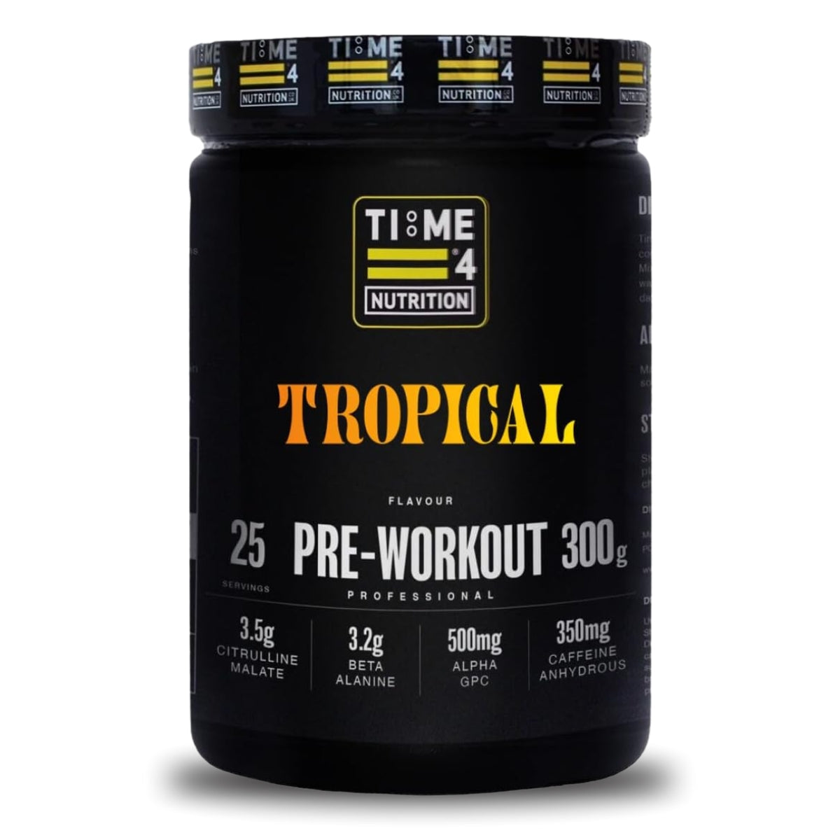 Time 4 Pre Workout Professional - 300g