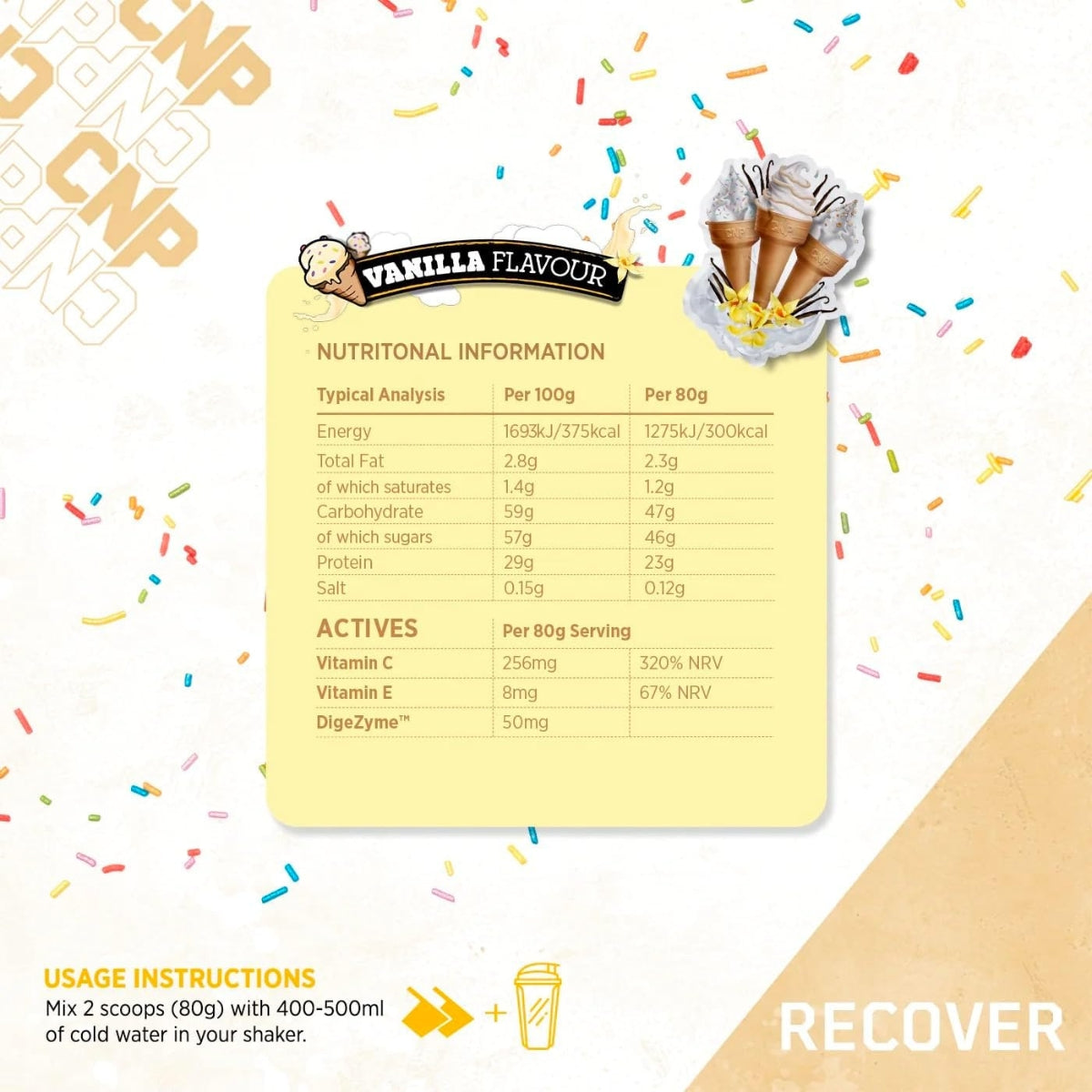 Recover Shake & Take - 24 Servings
