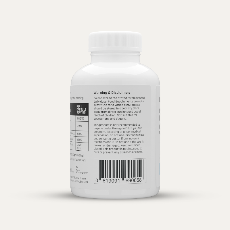 Conteh Sports Flax Seed Oil 60 Servings