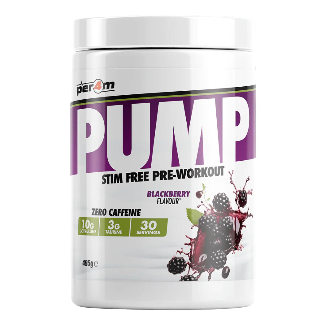 Per4m Pump Pre Workout 495g + FREE Glycersize 90g