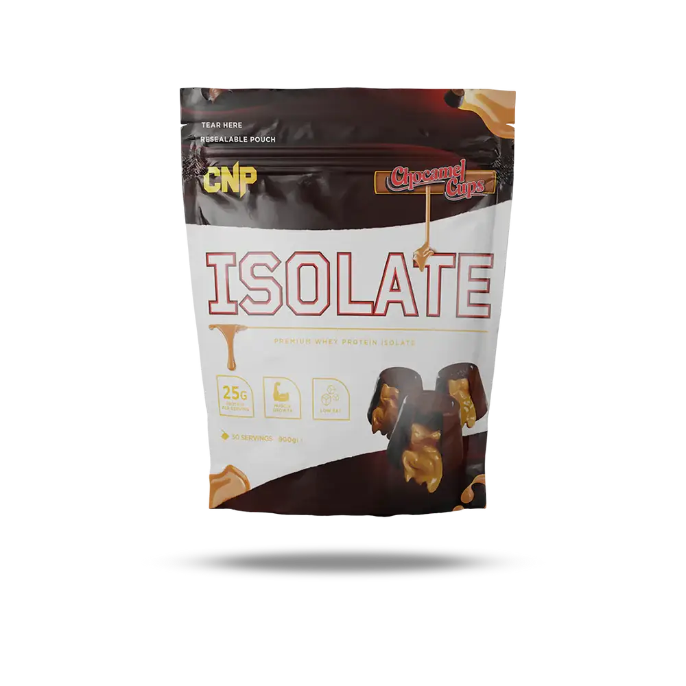 CNP Whey Protein Isolate  Powder 900g Salted Caramel BBE June 26