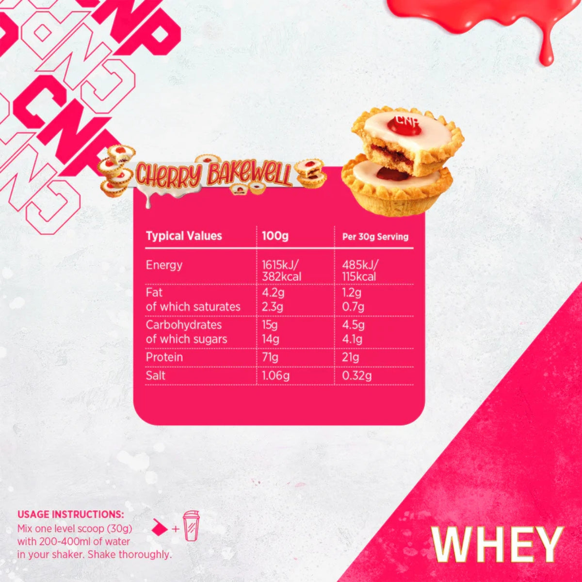 CNP Professional Premium Whey Protein 900g