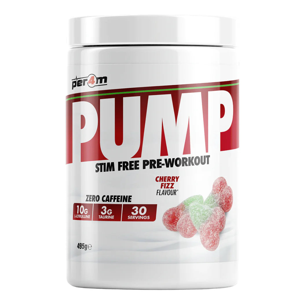 Per4m Pump Pre Workout 495g + FREE Glycersize 90g
