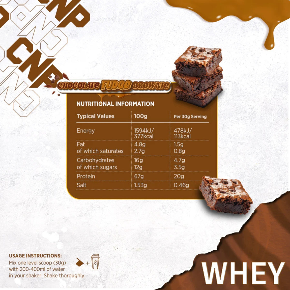 CNP Professional Premium Whey Protein 2kg