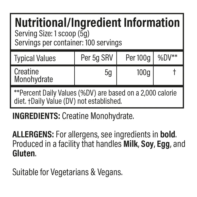 Trained by JP Creatine Monohydrate 500g