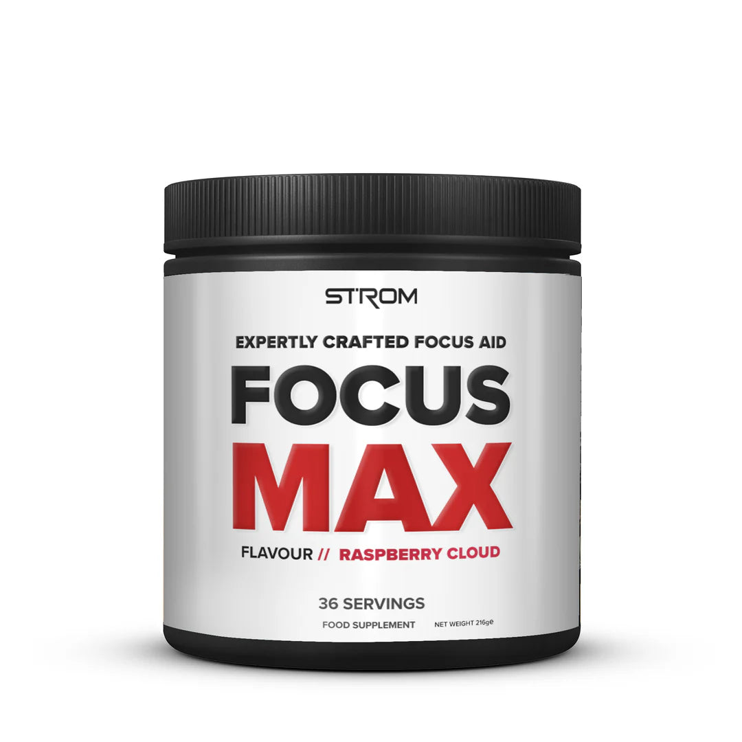 Strom Sports FocusMax 36 Servings Raspberry Cloud