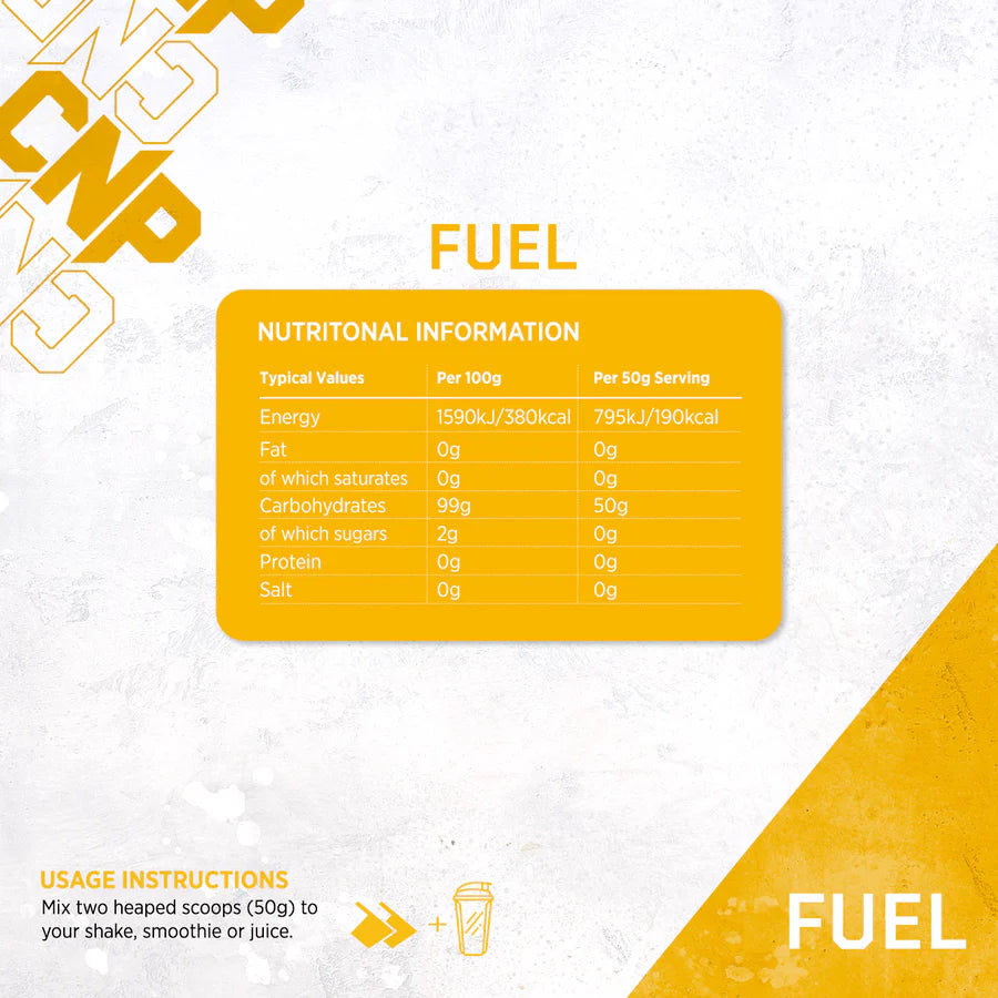 CNP Pro Fuel 1.8kg | Pure Maltodextrin, 36 Servings