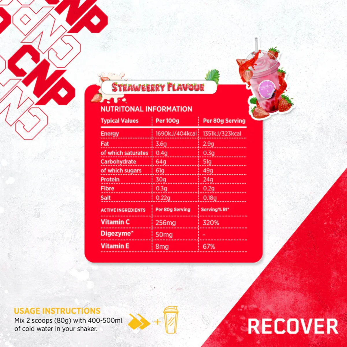 Recover Shake & Take - 24 Servings