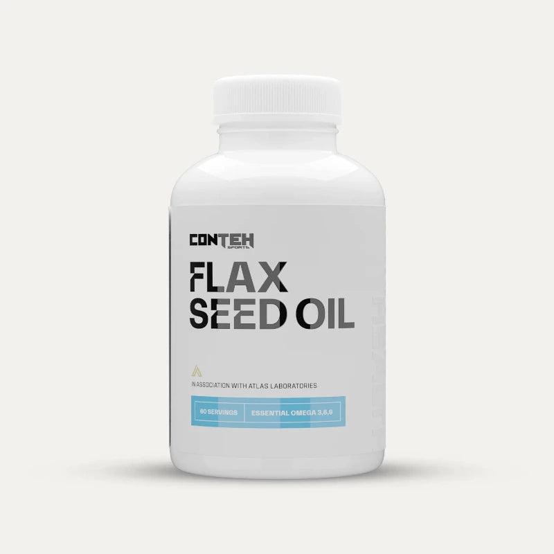 Conteh Sports Flax Seed Oil 60 Servings