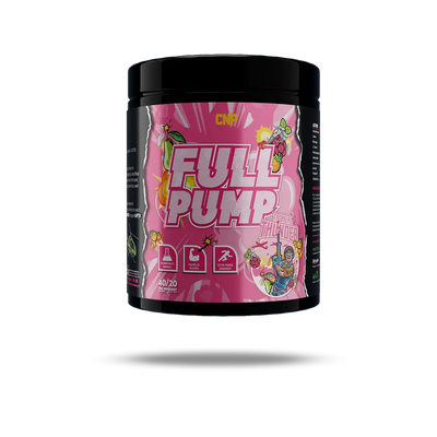 CNP Full Pump Stim-free Pre-Workout 300g BBE July 26