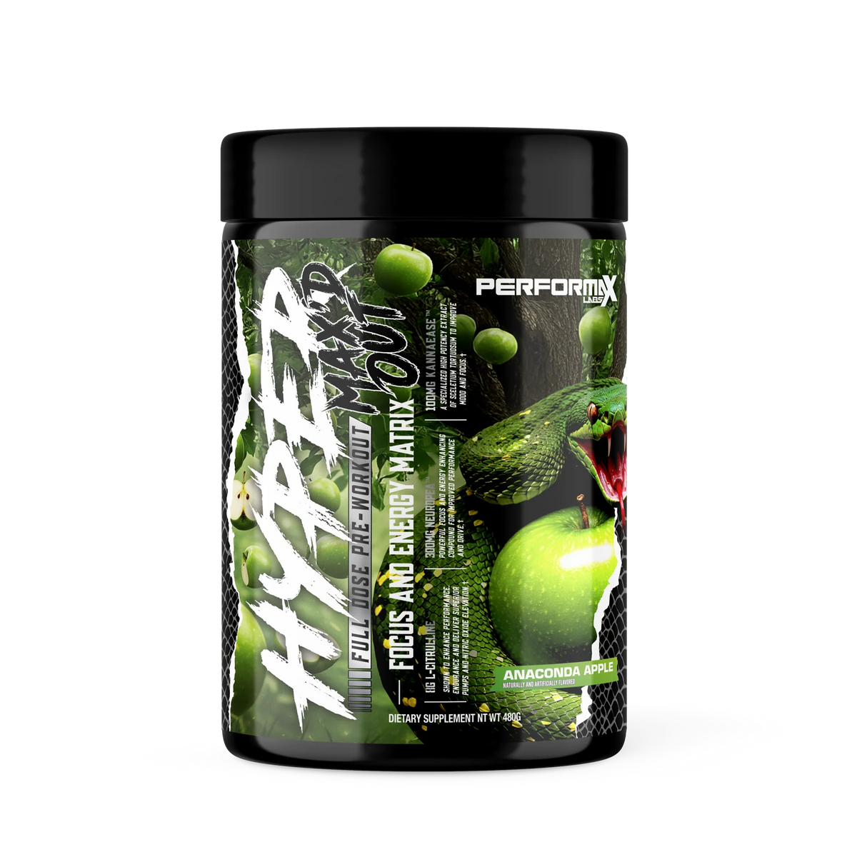 Performax Labs HyperMax'D Out 480g