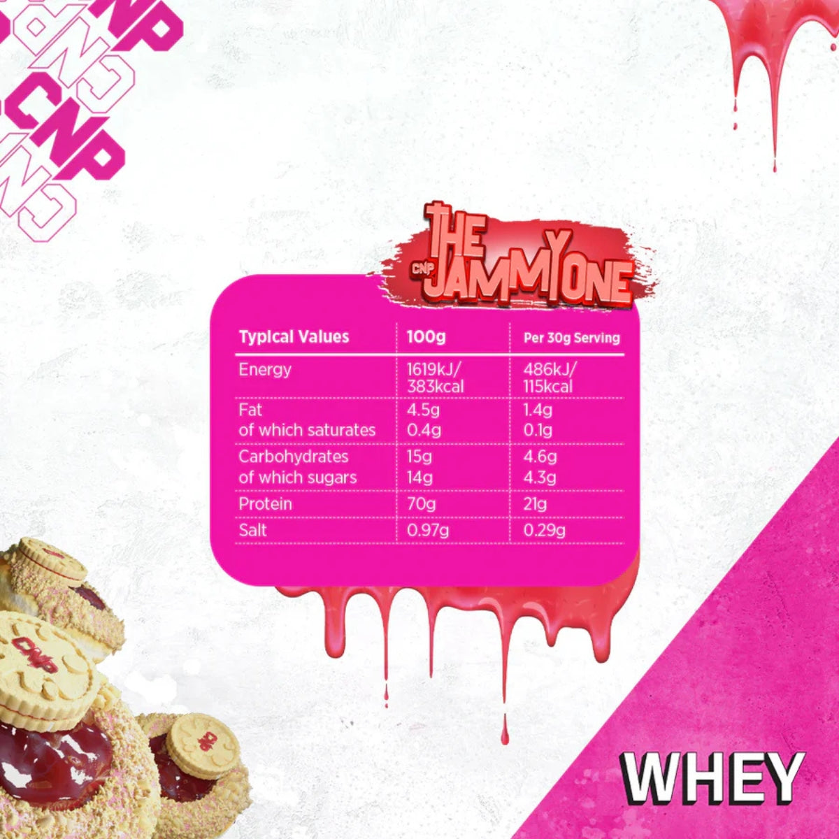CNP Professional Premium Whey Protein 2kg
