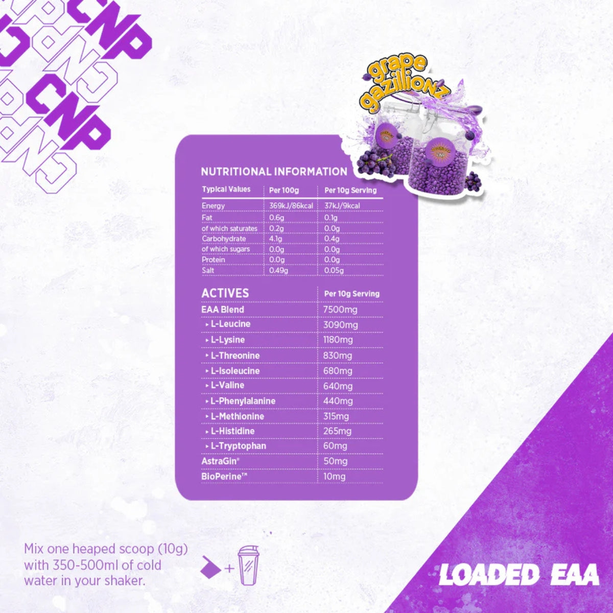 CNP Professional Loaded EAA 300g