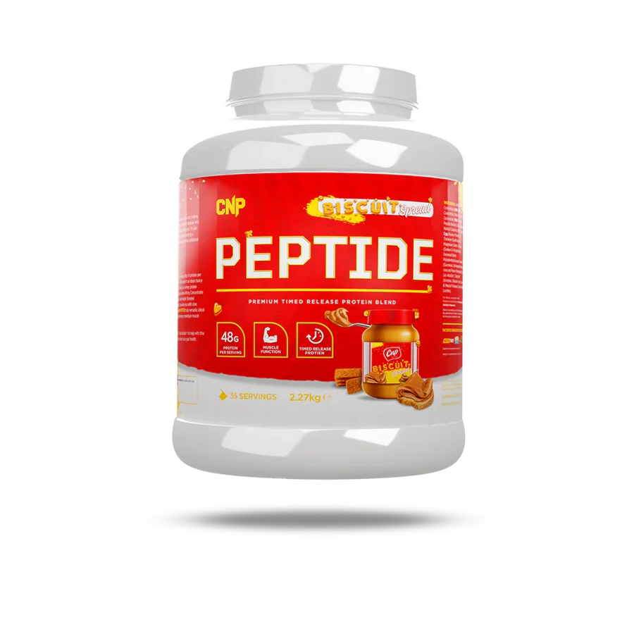 CNP Pro Peptide Whey Protein Blend 2.27kg Biscuit Spread BBE September 26