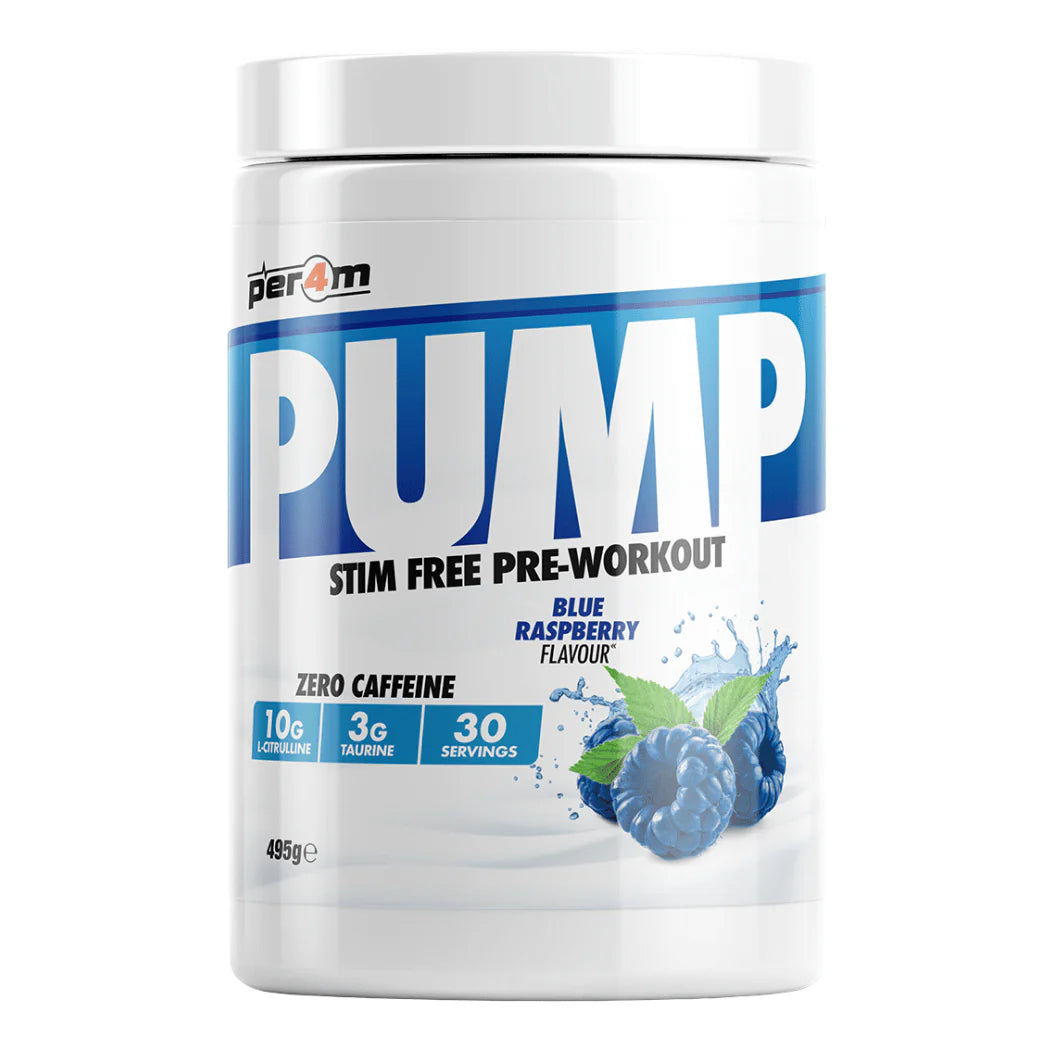Per4m Pump Pre Workout 495g + FREE Glycersize 90g