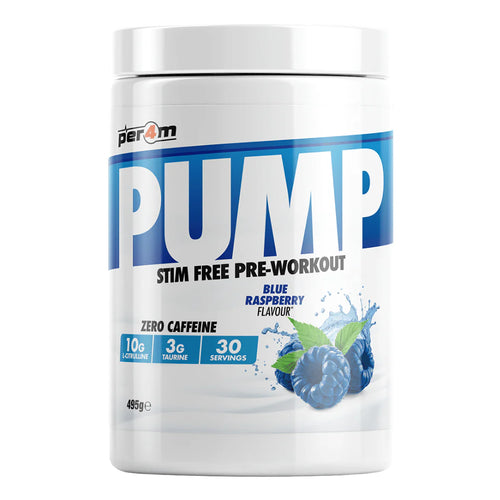 Per4m Pump Pre Workout 495g + FREE Glycersize 90g