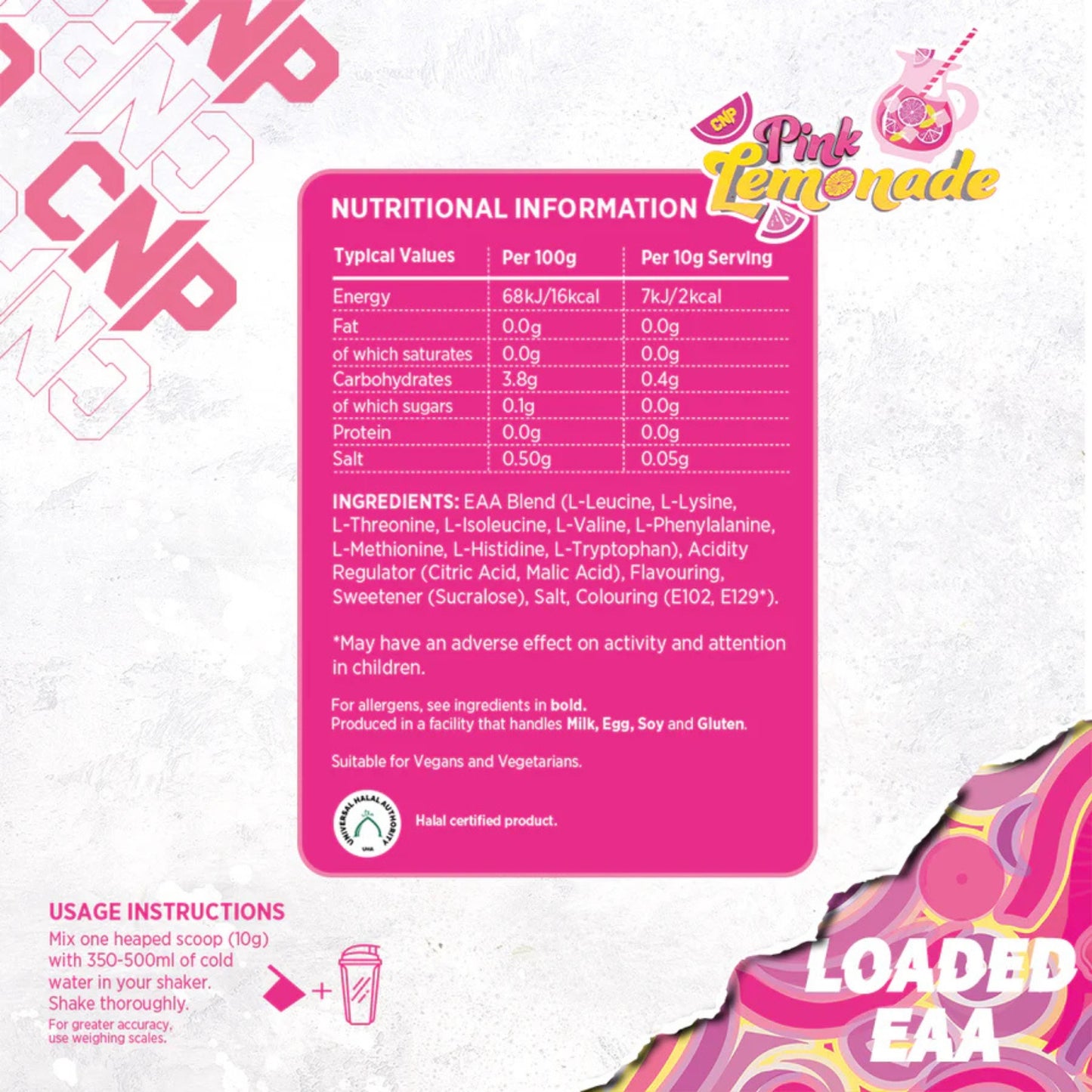 CNP Professional Loaded EAA 300g