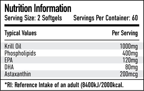 Per4m Krill Oil Softgels 120 Capsules