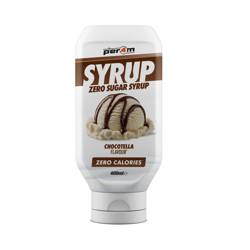 Zero sugar syrup bottle, Chocotella flavour, 400 ml