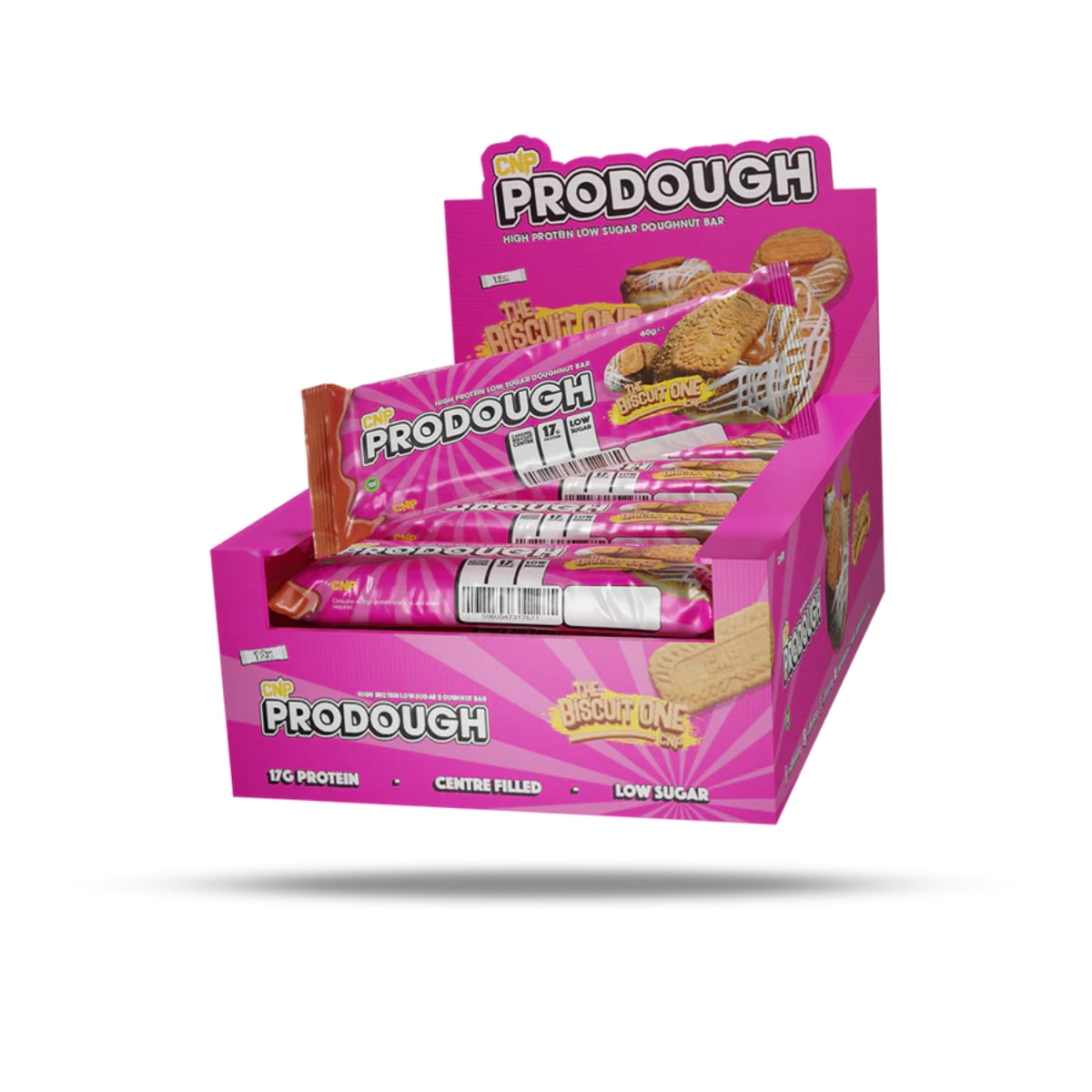 CNP ProDough Protein Bars Box of 12 60g Bars