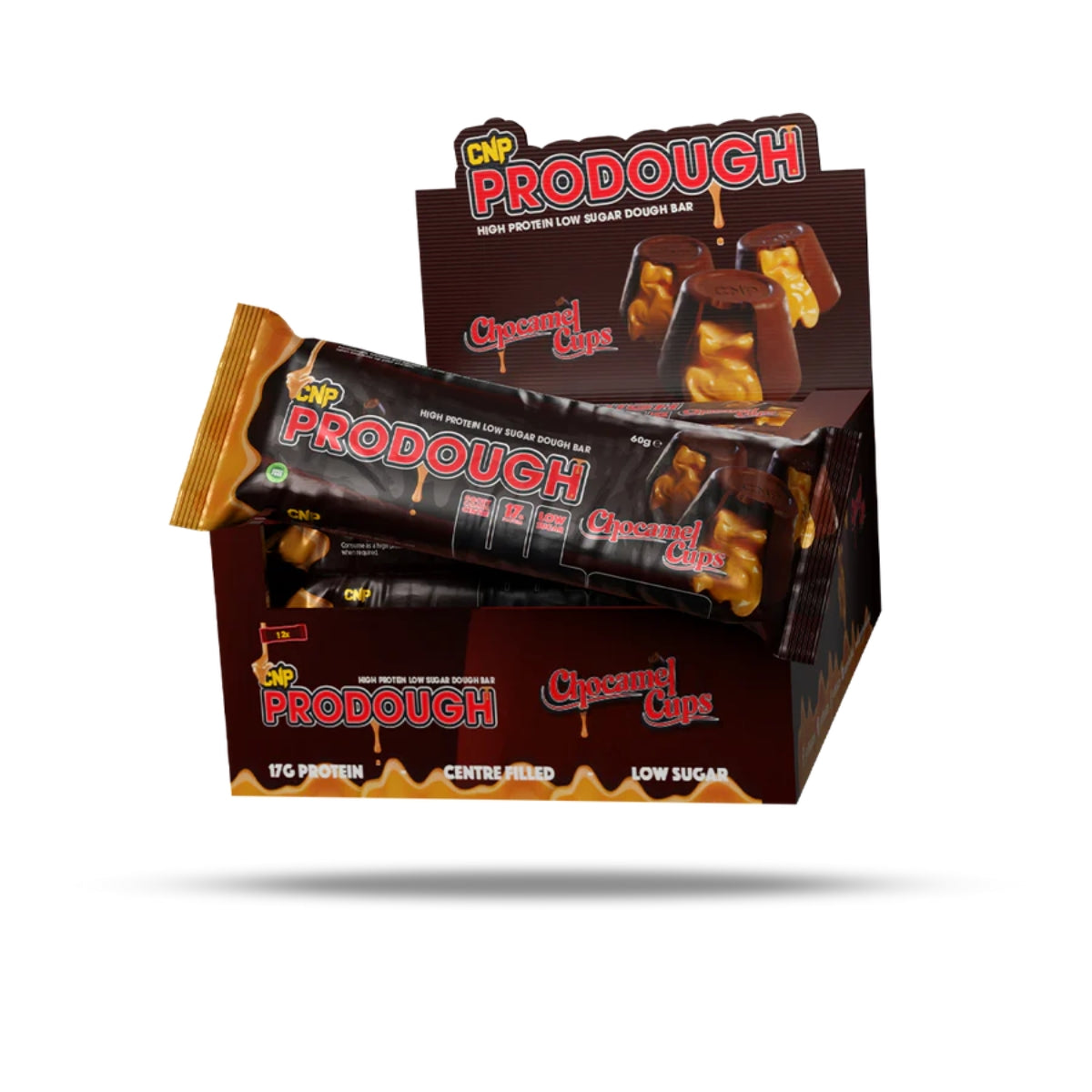 CNP ProDough Protein Bars Box of 12 60g Bars