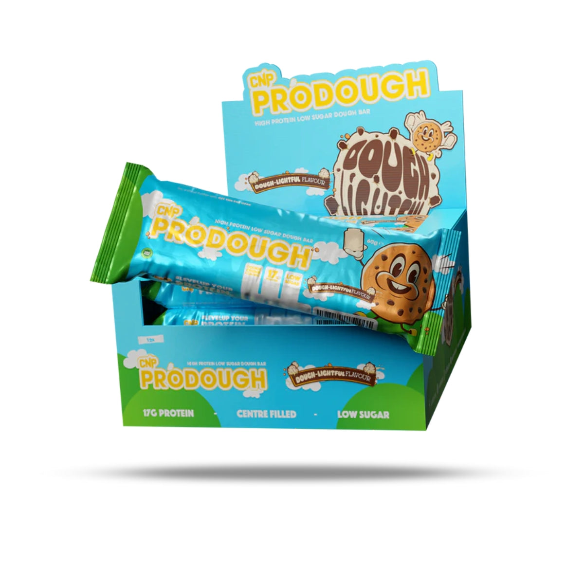 CNP ProDough Protein Bars Box of 12 60g Bars