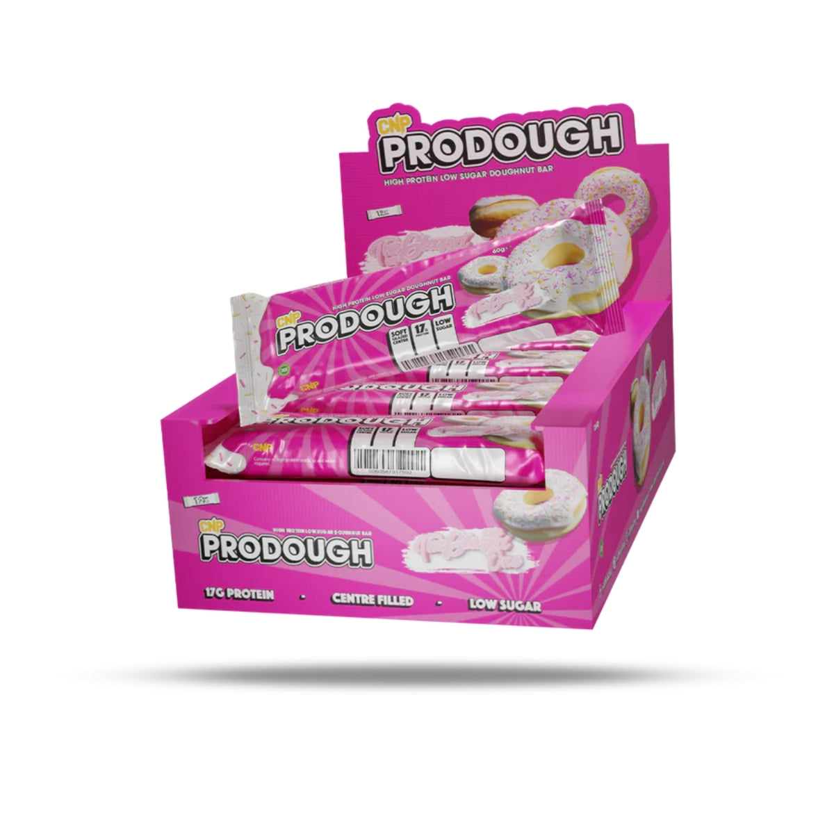 CNP ProDough Protein Bars Box of 12 60g Bars
