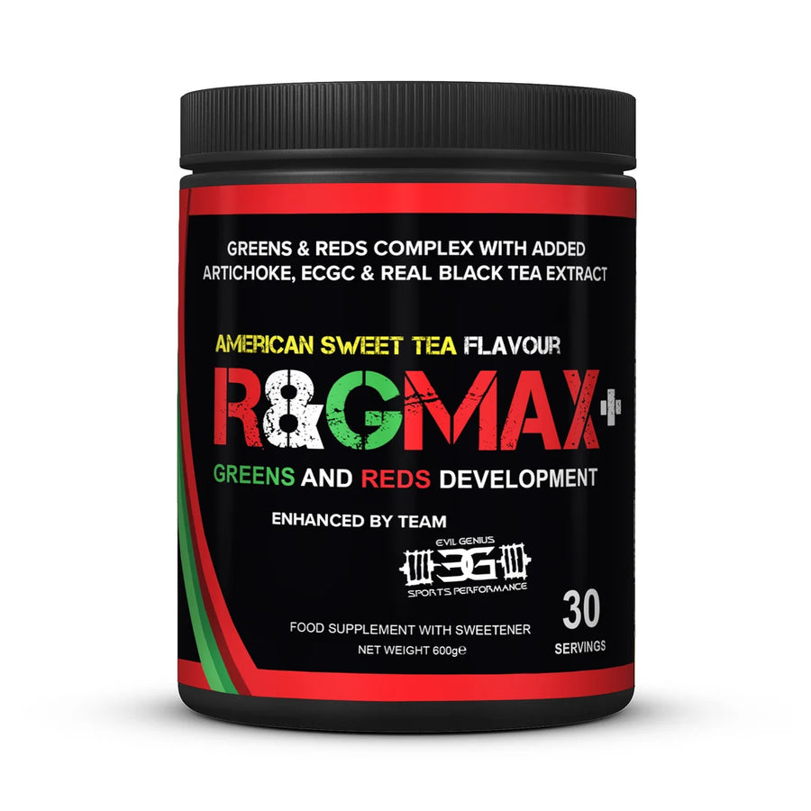 Greens & Reds supplement tub, American sweet tea flavour, 30 servings, 600 g