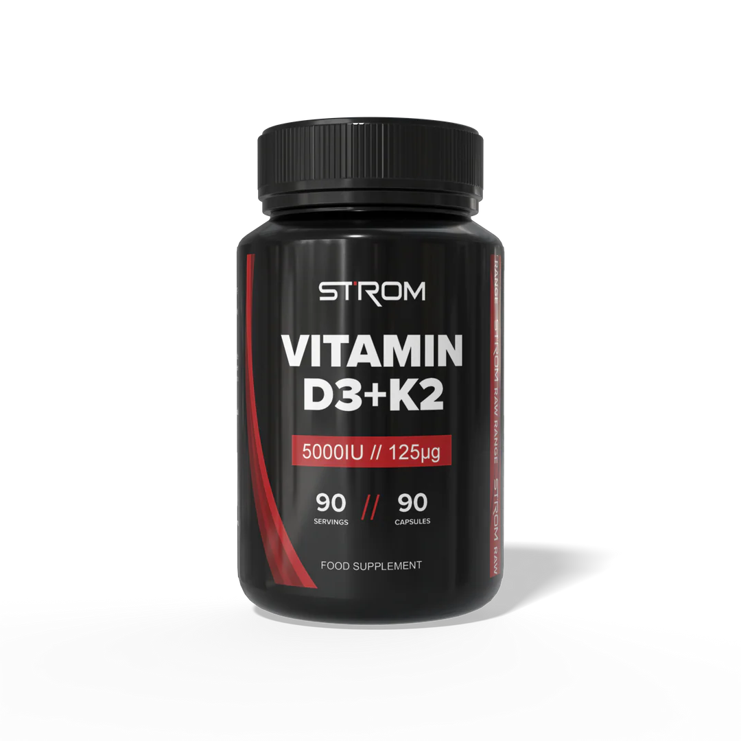 Strom Sports Vitamin D3 & K2 90 Caps
