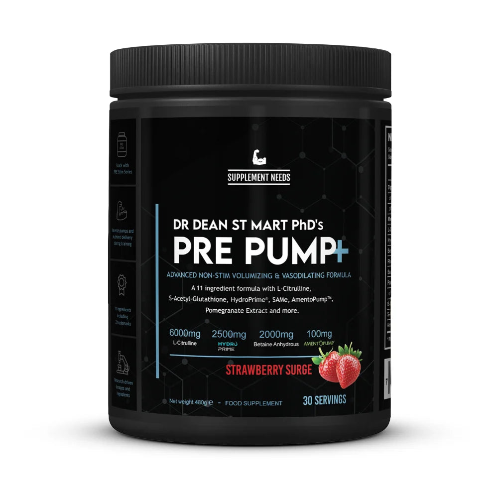 Supplement Needs Pre Pump+ | 30 Servings