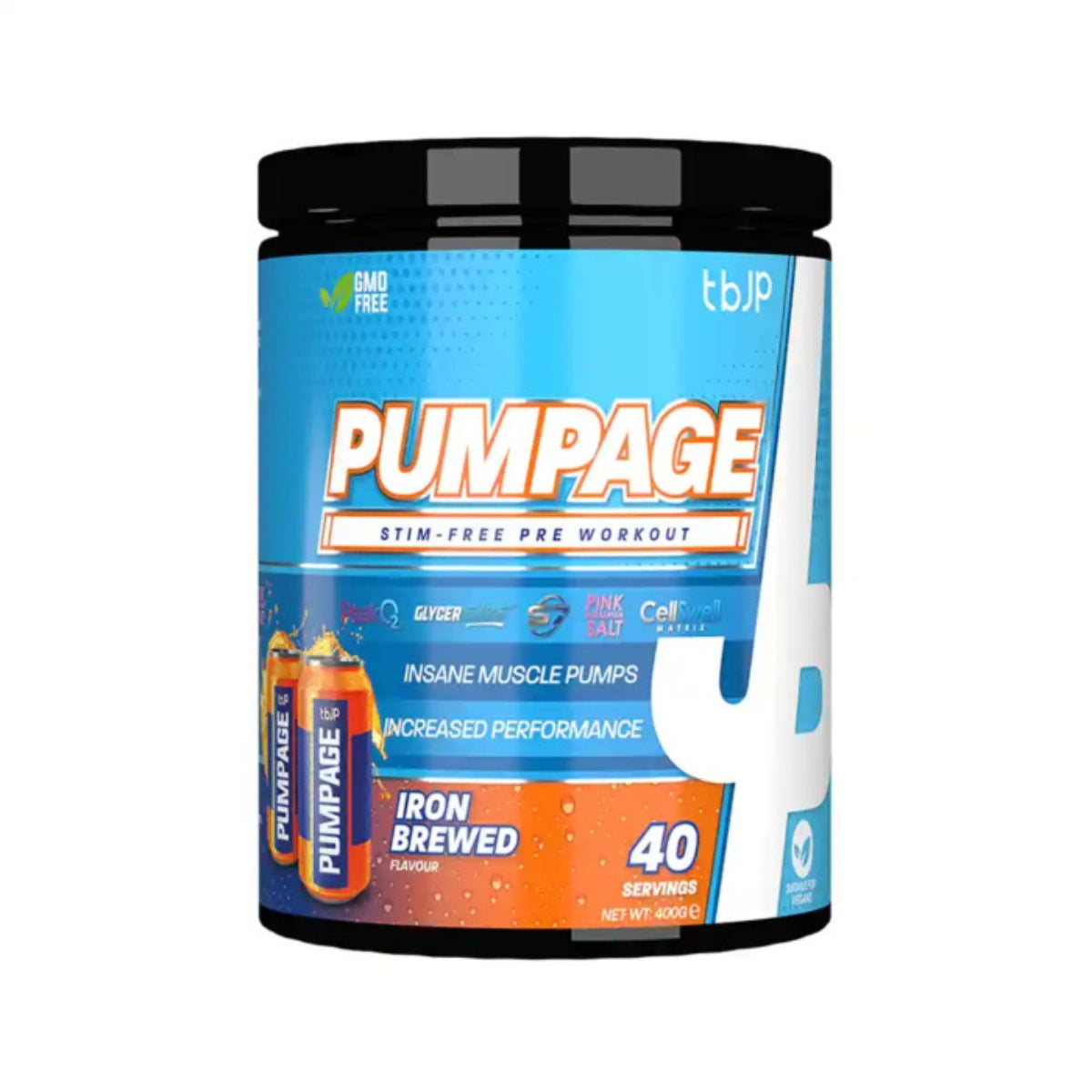 Trained by JP Pumpage Pre Workout 400g - 40 Servings