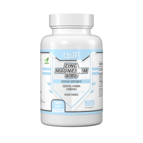 Trained By JP Zinc, Magnesium & B6 90 Capsules ZMA