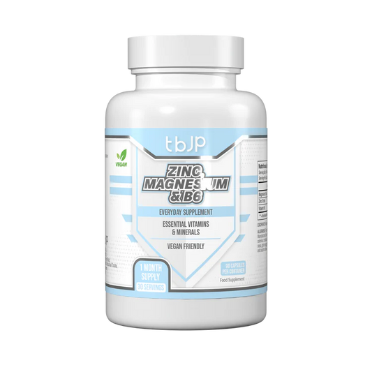 Trained By JP Zinc, Magnesium & B6 90 Capsules ZMA