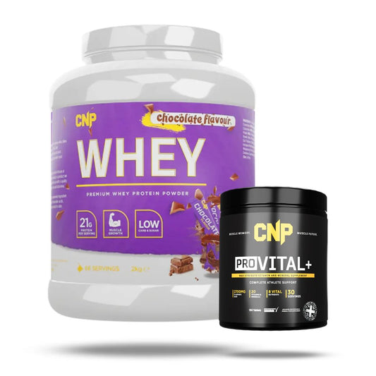 CNP Professional Premium Whey Protein 2kg & FREE ProVital+