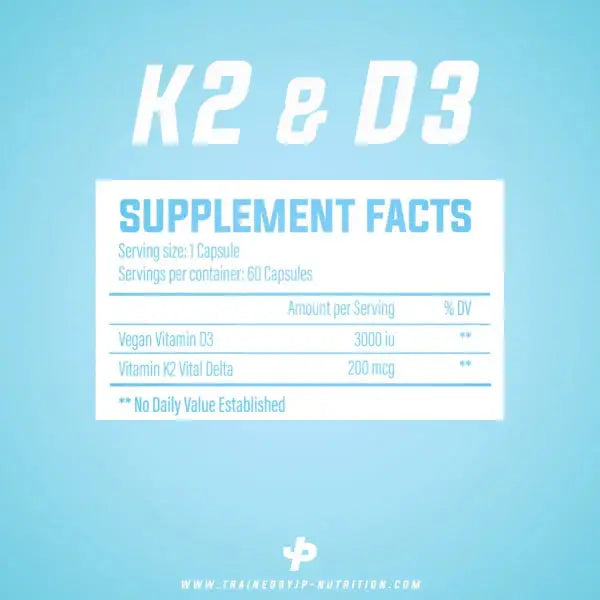 Trained By JP D3 & K2 60 Caps